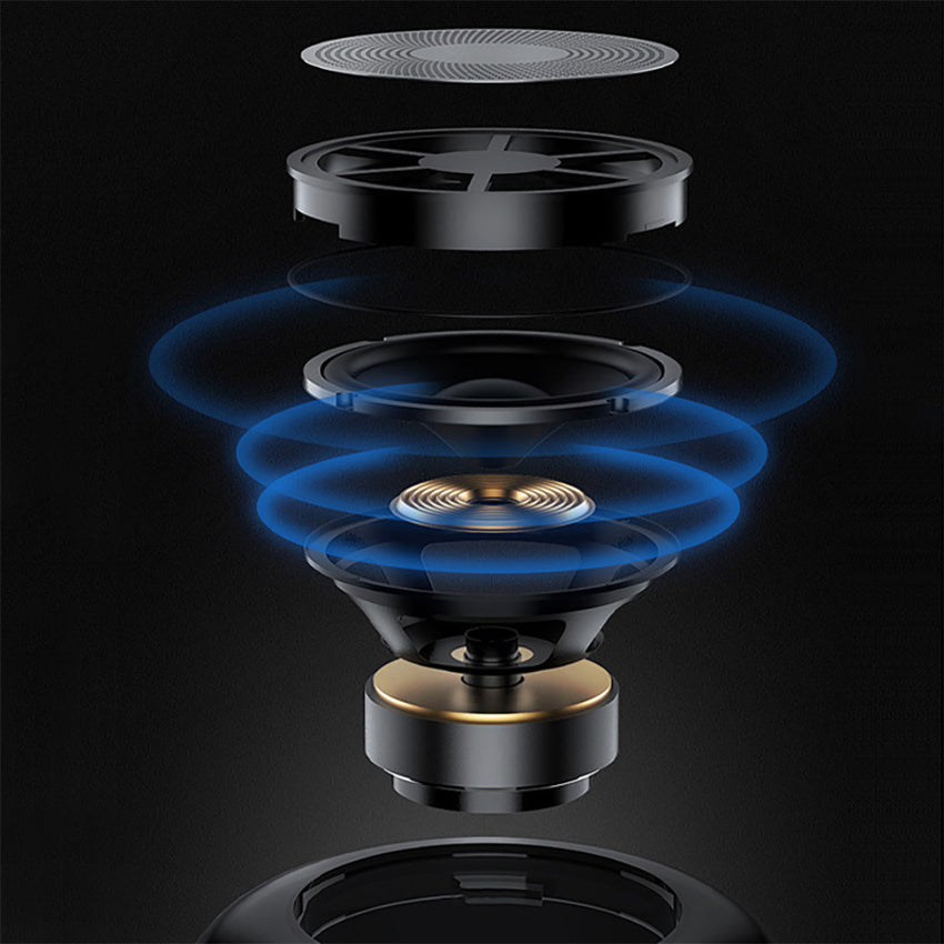 Lenyes S865 RGB Işıklı Bluetooth Speaker | 40W Güç & 6 Saat Pil