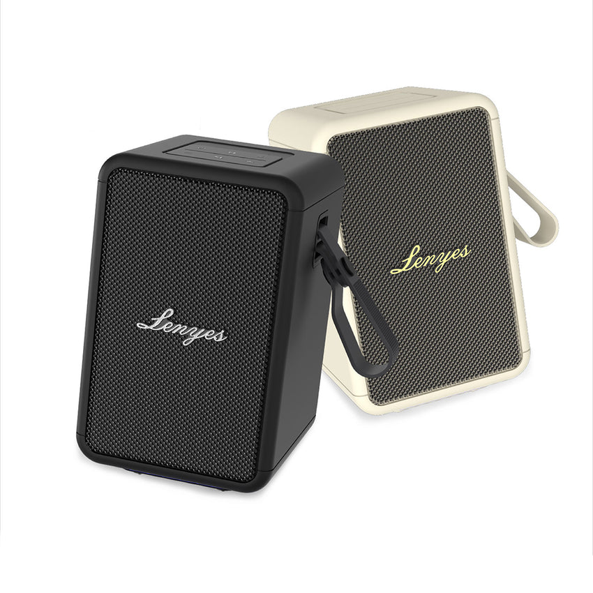 Lenyes S874 | Su Geçirmez RGB Askılı Taşınabilir TWS Bluetooth Hoparlör v5.3