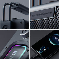 Lenyes Titan 2 Serisi RGB Işıklı Çift Mikrofonlu TWS Bluetooth Speaker Hoparlör v5.3 5000mAh