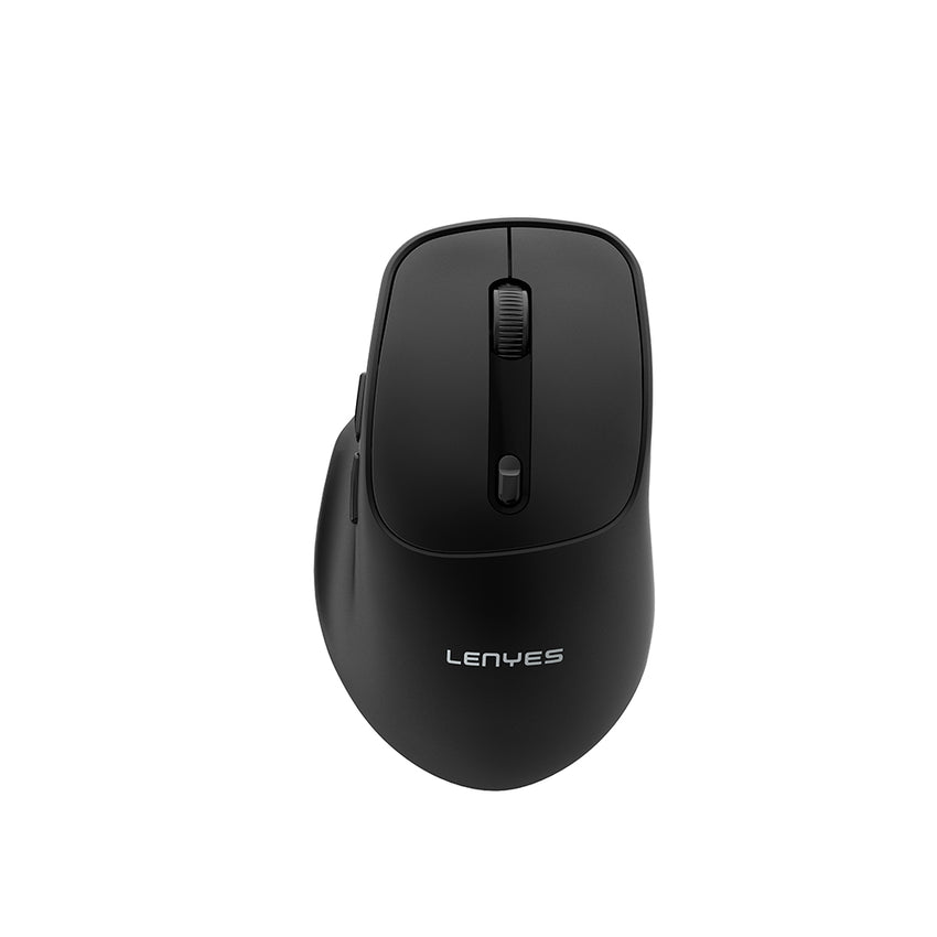 Lenyes WS105 Sessiz Ergonomik Çift Bluetooth + 2.4G Kablosuz Mouse 1600 DPI