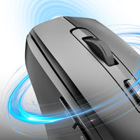Lenyes WS106 Yapay Zeka Destekli Çift Bluetooth + 2.4G Kablosuz Mouse 1200 DPI