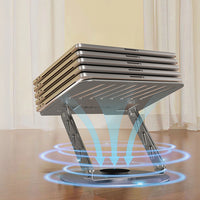 Lenyes CR190 Katlanabilir Laptop Standı | 360° Dönebilir & Ergonomik