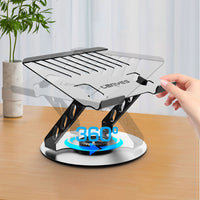 Lenyes CR190 Katlanabilir Laptop Standı | 360° Dönebilir & Ergonomik