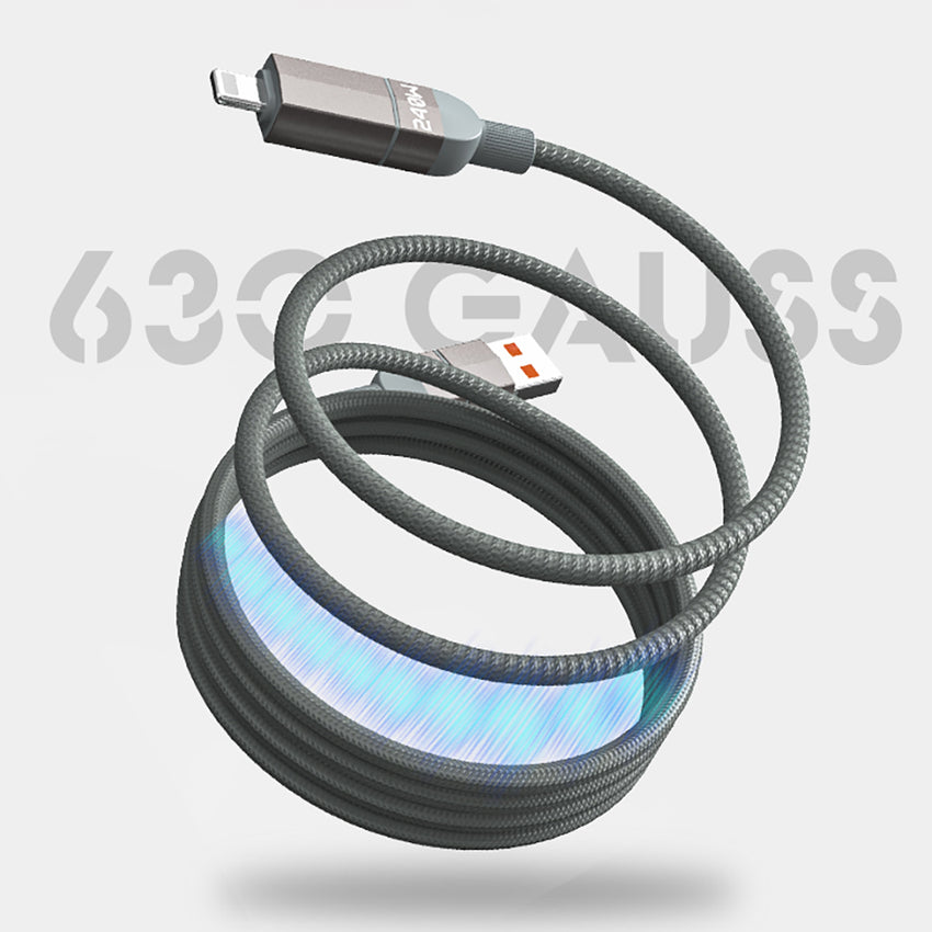 Lenyes LC543 | 4in1 240W Hızlı Şarj USB-A & Type-C Kablo | Dijital Göstergeli
