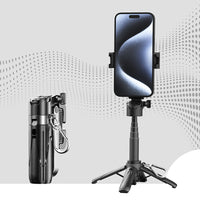 Lenyes LPH110 | Bluetooth 5.2 Kumandalı Tripod & Selfie Çubuğu