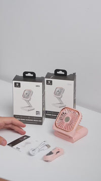 Lenyes LHF13 Powerbank Özellikli Standlı Portatif Soğutucu El Fanı