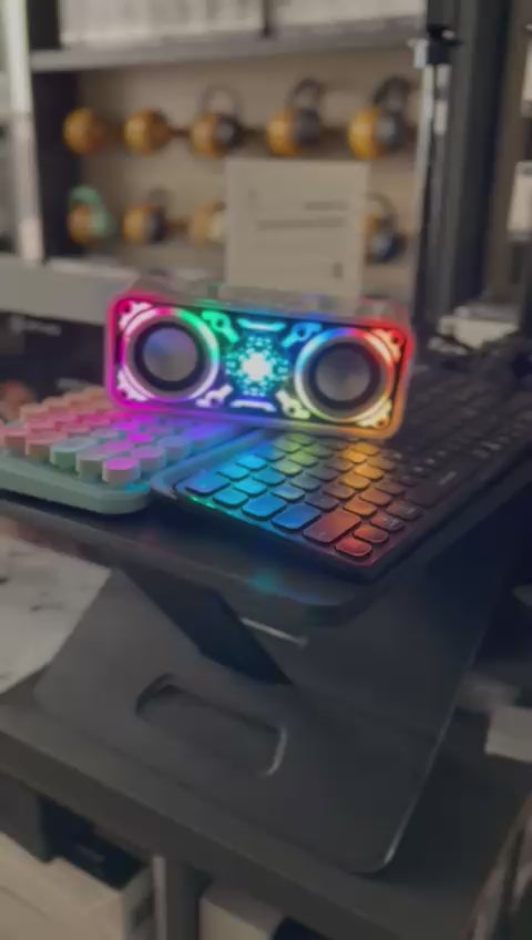 Lenyes S842 RGB Işıklı | 18W TWS Bluetooth Hoparlör v5.3